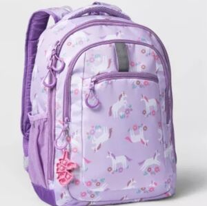 Cat & Jack unicorn print backpack